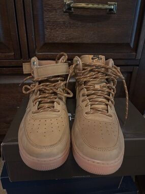 Florsheim Tan/Brown Men's Mid-Top Sneakers